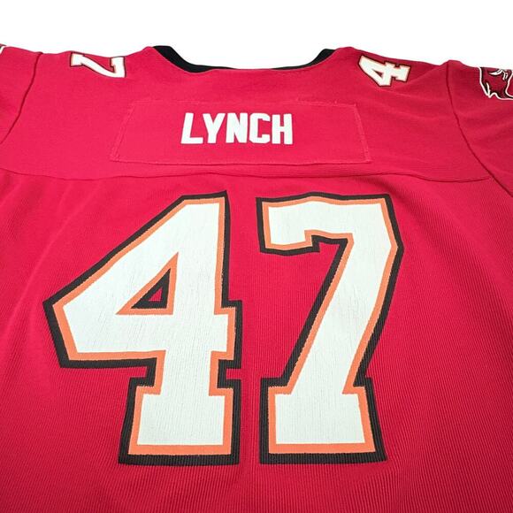 Vintage Reebok Tampa Bay Buccaneers John Lynch #47 Jersey Men’s Large USA GRAIL - Picture 5 of 7